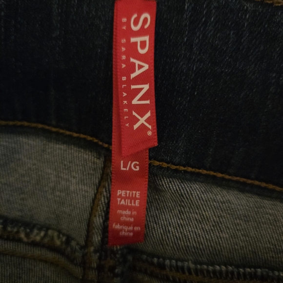 SPANX Men's Dark Blue Skinny Jeans - Picture 2 of 4